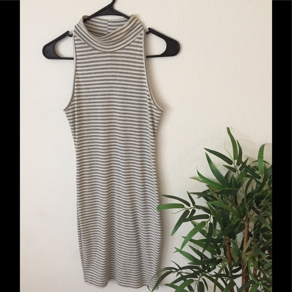 High neck cocktail dress